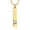 Light Purple, variant on Customize Gold Long Bar with Birthstone Cremation Jewelry for Ashes Holder Pendent for Ashes and Chain Urn Necklace for Ashes of Loved One