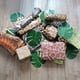 thumbnail image 5 of 12 Pieces of Artificial Tropical Leaves, Palm Leaf Decoration, Jungle Decoration Palm Leaves for Hawaiian Jungle Beach Theme Party Sincero Electrónica, 5 of 5