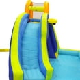 thumbnail image 6 of Banzai Big Blast Water Park, Length: 14 ft 5 in, Width: 10 ft 7 in, Height: 7 ft 11 in, Inflatable Outdoor Backyard Water Slide Splash Toy, 6 of 10