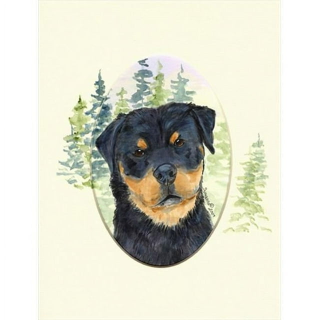 Carolines Treasures SS8049GF Rottweiler Flag Garden Size