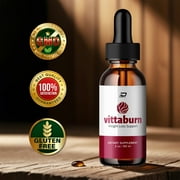 Vittaburn Drops Healthy Formula – Vitta burn Drops All Natural Healthy Levels, Extra Strength, Vittaburn Reviews, 2 Pack, 2 Month Supply