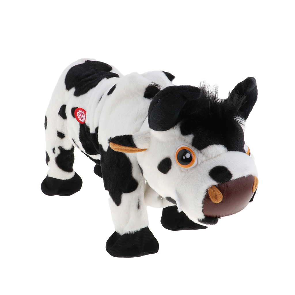 Walking Pet Cow Toy with Movement and 