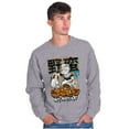 thumbnail image 5 of Urban Popeye Savage Not Average Men's Crewneck Sweatshirt Brisco Brands S, 5 of 6