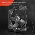 thumbnail image 3 of A-Premium Engine Radiator Cooling Fan Assembly Compatible with Subaru Forester 1999-2002, Impreza 1999-2001, 2.2L 2.5L, Replace# 19193370, 45121FC050, 3 of 8