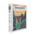 thumbnail image 2 of Breckenridge, Colorado, Explorer Series (1000 Piece Puzzle, Size 19x27, Challenging Jigsaw Puzzle for Adults and Family, Made in USA), 2 of 4