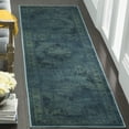 thumbnail image 2 of SAFAVIEH Vintage Lamont Traditional Area Rug, Blue/Multi, 9' x 12', 2 of 8