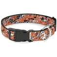 thumbnail image 1 of Buckle-Down BAC-W30719-NL Breakaway Cat Collar, 1 2" Wide - Fits 9-15" Neck - Large, Grunge Bricks, 1 of 1