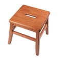 thumbnail image 2 of Winsome Kaya 2-pc Set Conductor stool Teak Finish, 2 of 8
