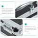 thumbnail image 3 of Caja de almacenamiento de gadgets del hogar herramientas multifuncionales estuche de almacenamiento de aluminio resistente estuche de aleación de aluminio con bloqueo, 3 of 6