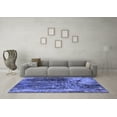 thumbnail image 3 of Ahgly Company Indoor Rectangle Oriental Blue Industrial Area Rugs, 5' x 7', 3 of 4