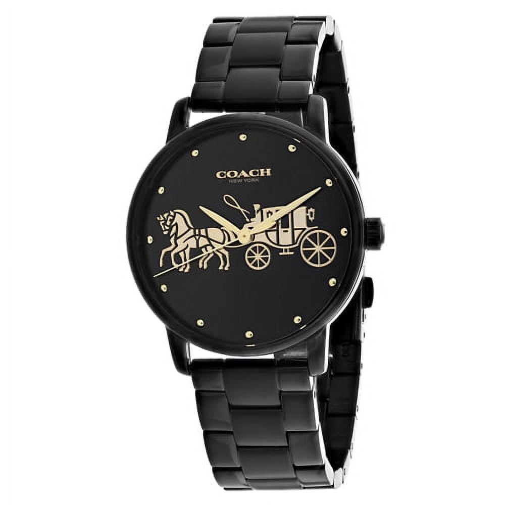 Coach Women's Grand Black Dial Watch - 14502924 - Walmart.com