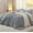 02 Grey-new, variant on U by Bedsure 2 Pieces Twin Comforter Bedding Set, Iceberg Green Comforter Set for All Seasons, 1 Lightweight Prewashed Comforter and 1 Pillowcases,Twin,Iceberg Green