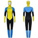 thumbnail image 1 of Invincible Mark Superhero Uniform, Invincible Uniform for Ultimate Superhero 2025 Superhero Cosplay Costumes with Accessories for Boys and Men (Blue) Size:S, 1 of 3
