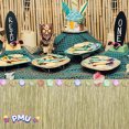 thumbnail image 2 of PMU Hawaiian Luau Party Fringed Table Skirt Party Decoration and Tableware Accessory (6/pkg)Pkg/1, 2 of 7