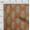 Rust Brown, variant on oneOone Organic Cotton Poplin Twill Fabric Leaves & Floral Block Decor Fabric Printed BTY 42 Inch Wide