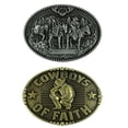 thumbnail image 1 of 2x COWBOYS of FAITH Hebilla de cinturón de hip hop occidental para accesorios de hombre Regalos Sunnimix Hebilla de cinturón para hombre, 1 of 8