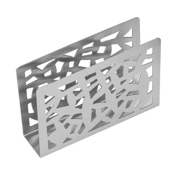 Servilleteros verticales, servilleteros de metal huecos, servilleteros de papel, solución innovadora
