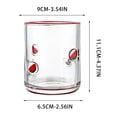 thumbnail image 2 of Fruit Icon Juice Glasses Set - Glass Cup for Coffee Wine Cocktail Drinking - Summer Birthday Holiday Party Supplies & Ideal Gift, 2 of 7