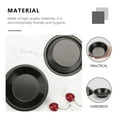 thumbnail image 3 of 4 Pcs Baking Tray Multi-function Pizza Plate Mini Cake Pans Muffin Molds Dessert Carbon Steel Pie, 3 of 6