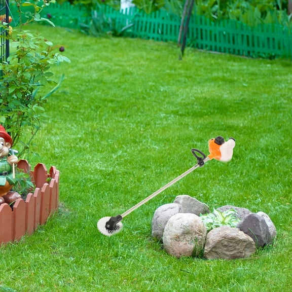 Masteelf Garden Lawn Mower Model PVC Mower Child 13.00X2.30X2.20CM Orange