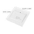 thumbnail image 2 of HONITANO 1Set White Smart Card Switch Wall Plate 20A Three Wire Compatible for Hotel and Dormitory, 2 of 7