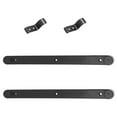 thumbnail image 1 of COMPUKAS 1 Set of Drawer Track Guide Kit Black Plastic for Storage Cabinets, 1 of 7