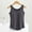 Brown, variant on GaThRRgYP Women's Sleeveless Round Neck Embroidered Top,Summer Tank Tops for Women,Women's Summer with Chest Cushion Camisole Bottom Layer Sleeveless Top Black M