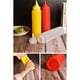 thumbnail image 3 of Matsuzay Botella de escala exprimible de 250ml, salsas, barra de condimentos, Hotel, restaurante, cocina, contenedor para condimentos para hornear, Organizadores de utensilios de cocina Blanco Matsuzay HA081645-01, 3 of 6