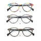 thumbnail image 5 of Jumpingount Montura de gafas, montura de gafas, lente reemplazada, pieza exquisita, accesorio de bricolaje, accesorios Retro Vintage para exteriores, Lentes IS031C5 Jumpingount AP012603-03, 5 of 5