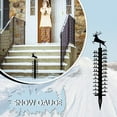 thumbnail image 1 of Elapind Christmas Snow Gauge Ruler, Christmas Snow Gauge Ruler for Garden Outdoor Decoration Measure Gift 24Cm Gift Ruler 24Cm, Garden Outdoor Decoration Measure A03, 1 of 9