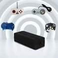 thumbnail image 5 of Gamepad Game Controller Handle Wireless Converter For GC/Wii/PC/NES/SNES/ (Black), 5 of 8