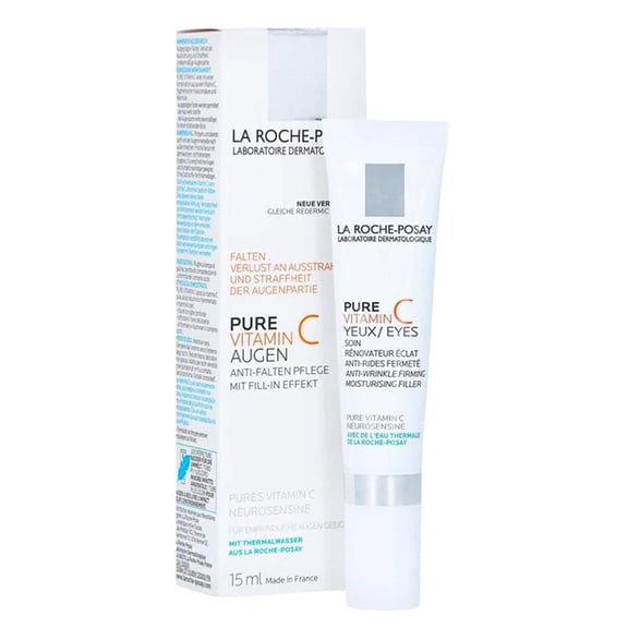 Crema La Roche Posay Contorno de ojos Antiarrugas Pure Vitamin C 15 ml