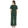thumbnail image 4 of Inkmeso Top Pajama Set Women Solid Sleepwear Pj Loungewear 2 Piece Set Nightwear, 4 of 7