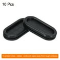 thumbnail image 3 of 10pcs Rubber Grommet Mount Size 50 x 20 mm Oval Double-Sided Wire Protection, 3 of 5