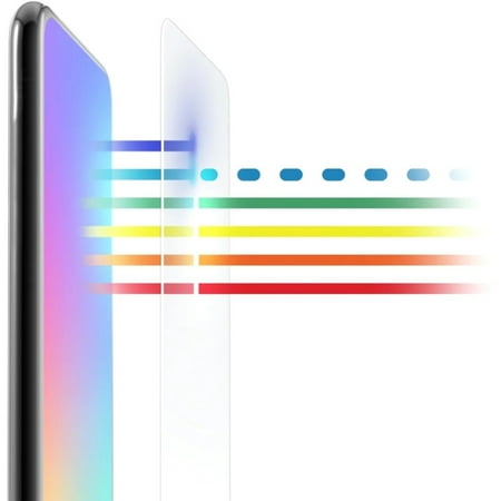 ZAGG - InvisibleShield Glass Elite VisionGuard+ Blue Light Filtering Screen Protector for Apple iPad mini (6th Generation 2021) - Clear