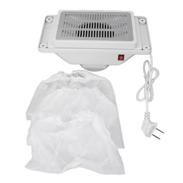 Potente ventilador de vacío para uñas, colector de polvo para uñas, potente colector de polvo para uñas, extractor de polvo para uñas construido para durar