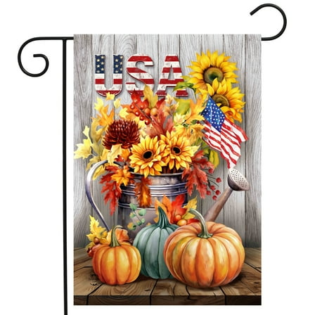 Briarwood Lane American Autumn Garden Flag