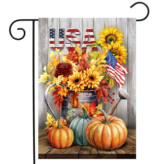 Briarwood Lane American Autumn Garden Flag