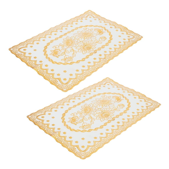 Haofy Tapis à Boissons, Napperons Antidérapants pour Mariage pour Cuisine pour Anniversaire pour Hôtel