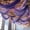 Purple, variant on Balsa Circle 5x32 feet Purple Premium Chiffon Sheer Curtain Panel Ceiling Backdrop Drape Party Events Decorations