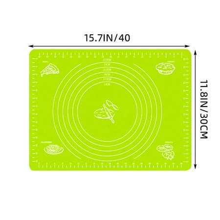 

Large Silicone Mat Kitchen Dough Dough Baking Mat Cooking Cake Pastry Non-stick Rolling Dough Pad Tool