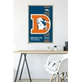 thumbnail image 4 of NFL Denver Broncos - Retro Logo 14 Wall Poster, 22.375" x 34", 4 of 4