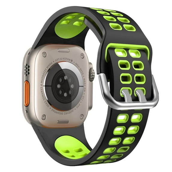 SOLOLUP Sport Band for Apple Watch Bands 45mm 44mm 40mm 38mm 49mm 42mm 41mm Women Men, Adjustable Elastic Silicone Band Wristbands Replacement Accessories for iWatch Series Ultra 8 7 SE 6 5 4 3 2 Nike