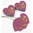 thumbnail image 5 of Inkdotpot Pack Of 100 Real Gold Foil Paper Tags Thank You Bridal Shower-Baby Shower-Retirement-Wedding-Birthday Favor Hang Tags, 5 of 8