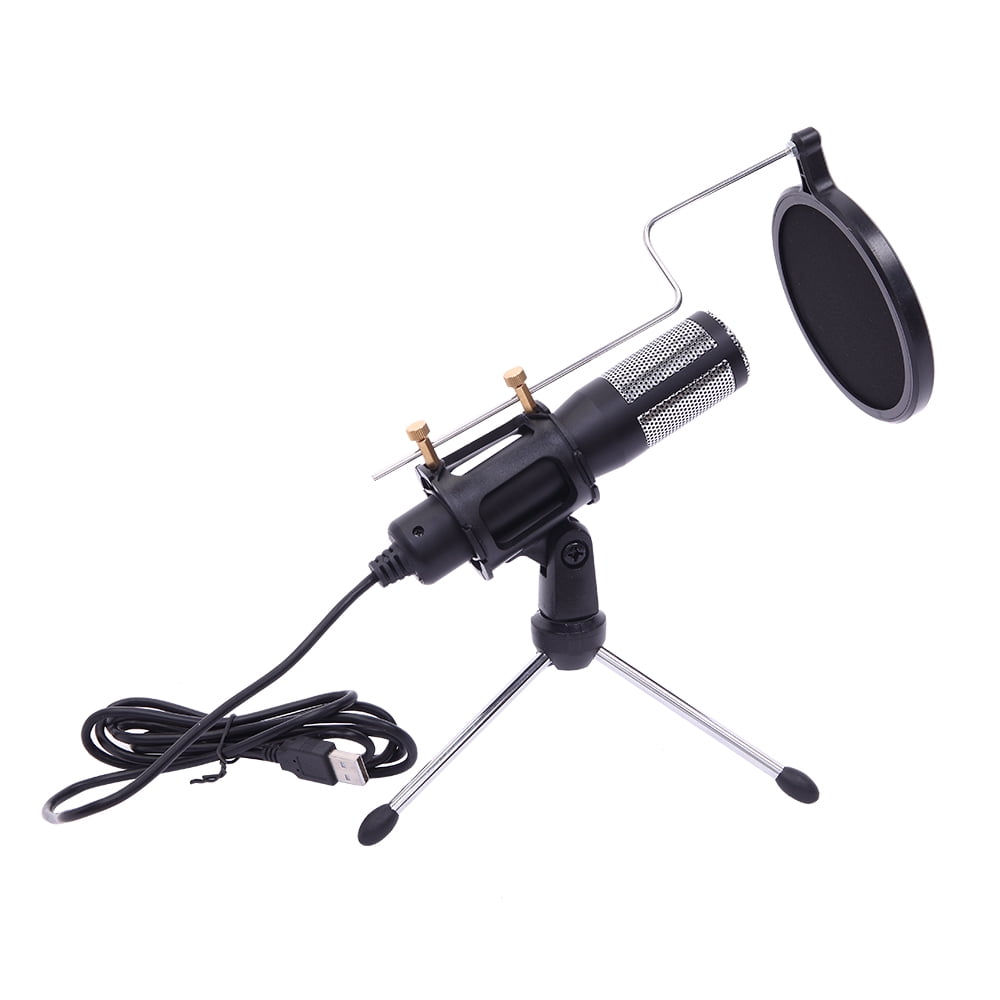 Veryke Adjustable Mic Stand, Microphone Stand, USB Microphone Tripod