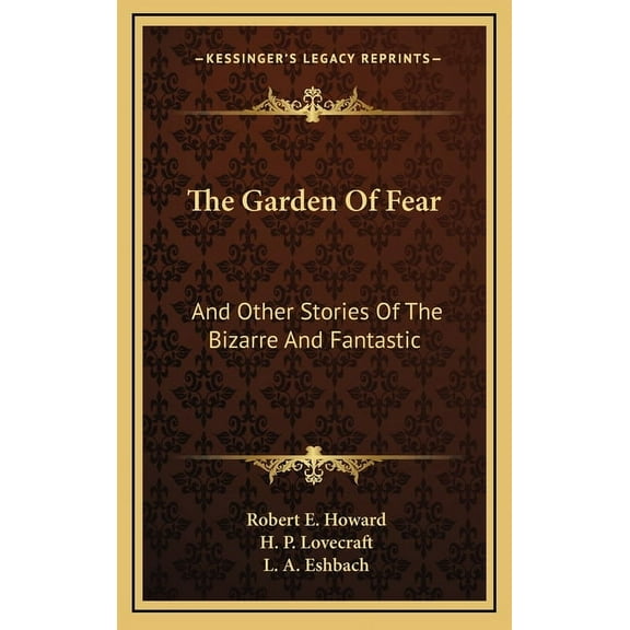 The Garden Of Fear (Hardcover)