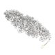 thumbnail image 2 of Conjunto de Pendientes de Collar de Cristal de Joyería de Boda Nupcial Colgante Largo de Mariposa , Diadema B Plata Yinane banda de pelo de la boda, 2 of 8