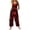 Brown_BE55, variant on Halloween Overalls for Women 2026 Summer Funny Pumpkins Ghost Graphic Loose Wide Leg Jumpsuits with Pockets Orange XL