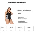 thumbnail image 2 of Trajes de baño de una pieza de talla grande para mujer, cuello en V, bikini sexy, traje de baño para mujer, 2 of 6