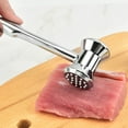 thumbnail image 4 of Attendrisseur de Viande Maillet Marteau à Viande Robuste Marteau de Cuisine pour Viande Marteau de Cuisine pour Viande, 4 of 7